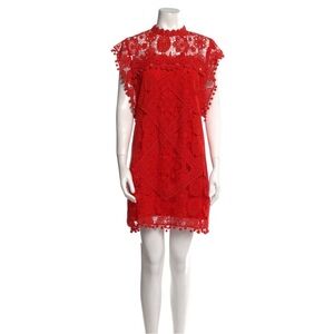 My favorite red dress! Originally from Revolve.